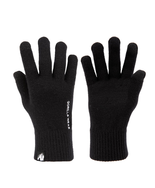 Waco Knitted Gloves Black