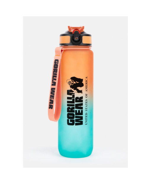 Пляшка Gradient Water Bottle 1000ML Green/Orange