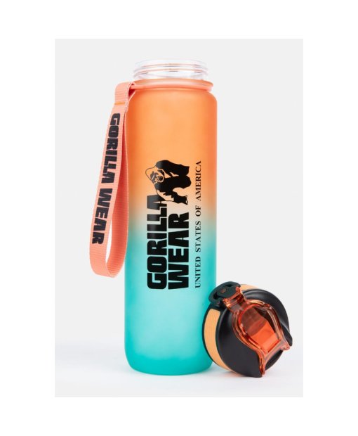 Пляшка Gradient Water Bottle 1000ML Green/Orange1