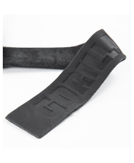Leather Lifting Straps Black