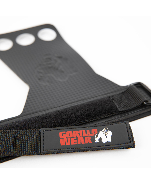 3-Hole Leather Lifting Grips