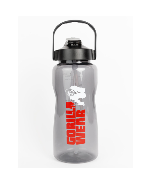 Water Bottle With Sleeve 2L Black