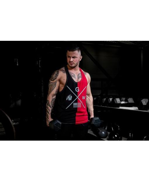 Майка Sterling Stringer Tank Top Black/Red