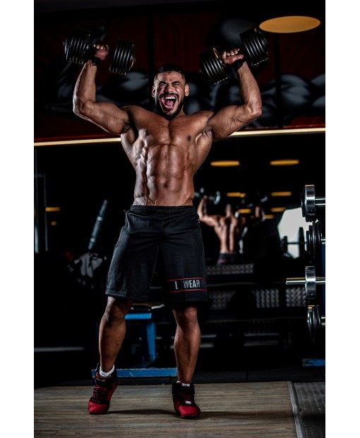 Шорты Branson Shorts Black/Red