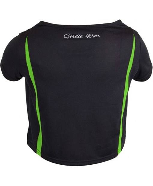 Топ Columbia Crop Top Black/Neon Lime