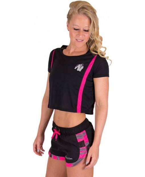 Топ Columbia Crop Top Black/Pink