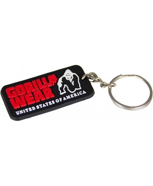 GW RUBBER MEN LOGO KEYCHAIN