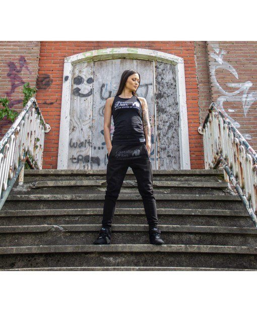 Celina Drop Crotch Joggers Black