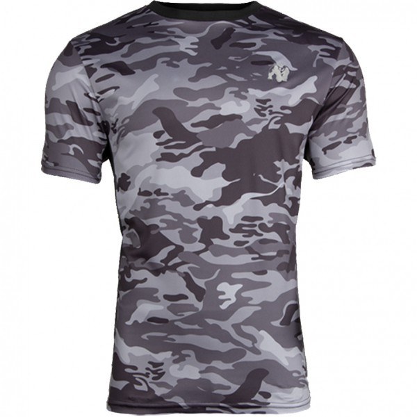 Футболка Kansas T-shirt Black/Gray Camo