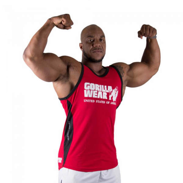 Stretch Tank Top Tango Red