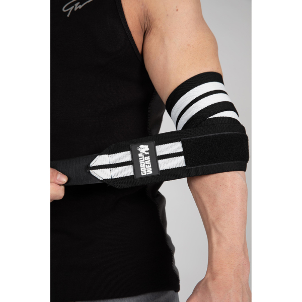 Elbow Wraps Black/White