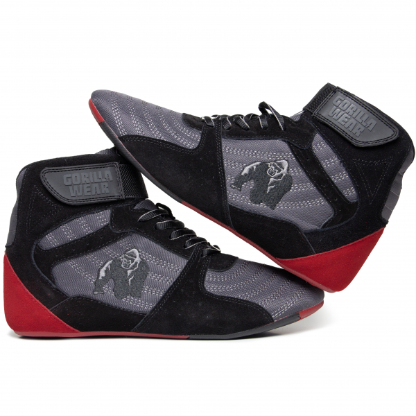 Кроссовки Perry High Tops Pro Gray/Black/Red