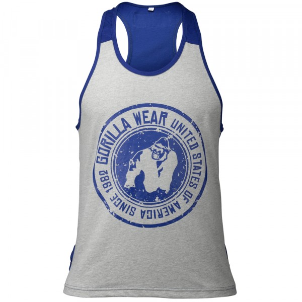 Майка Roswell Tank Top Gray/Navy