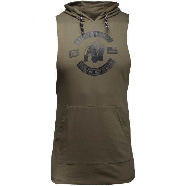 Майка Lawrence Hooded Tank Top Army Green