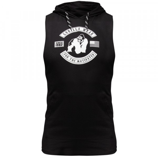 Майка Lawrence Hooded Tank Top Black