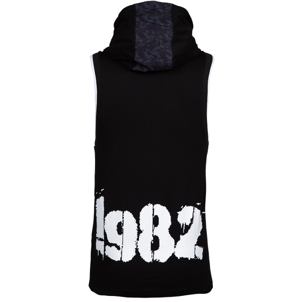 Loretto Hooded Tank Top Black