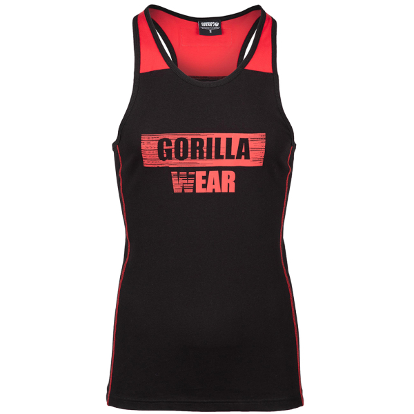 Wallace Tank Top - Black/Red