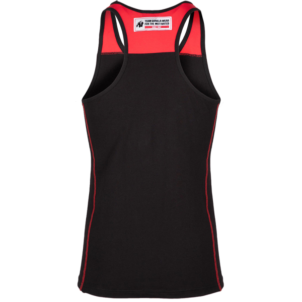 Wallace Tank Top - Black/Red