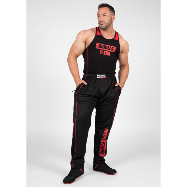 Wallace Tank Top - Black/Red