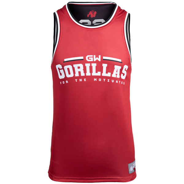 Keene Reversible Tank Top Red/Black