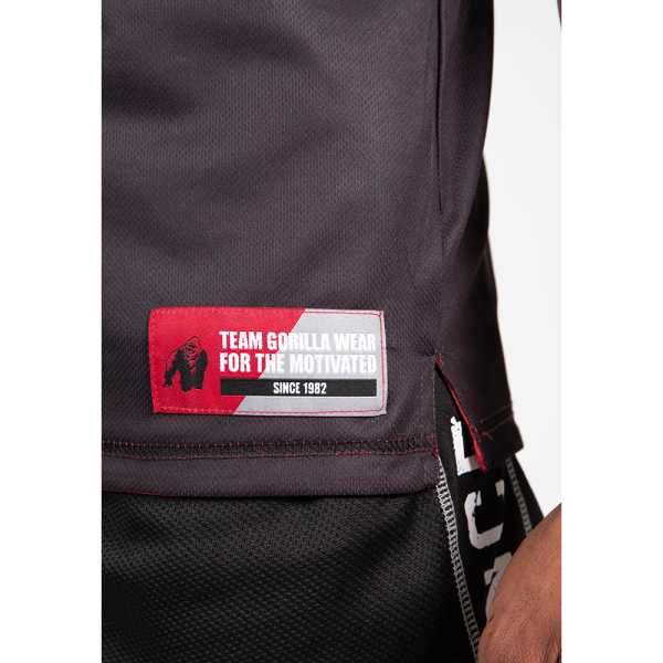 Keene Reversible Tank Top Red/Black