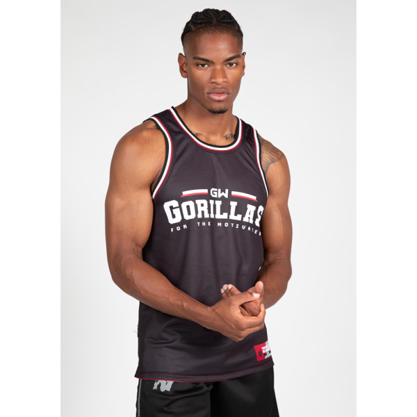 Keene Reversible Tank Top Red/Black