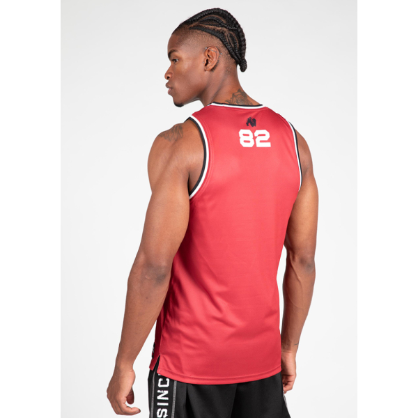 Keene Reversible Tank Top Red/Black