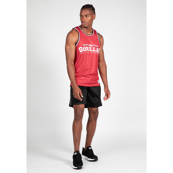 Keene Reversible Tank Top Red/Black