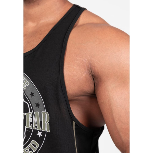 Майка Casper Stringer Black/Green3