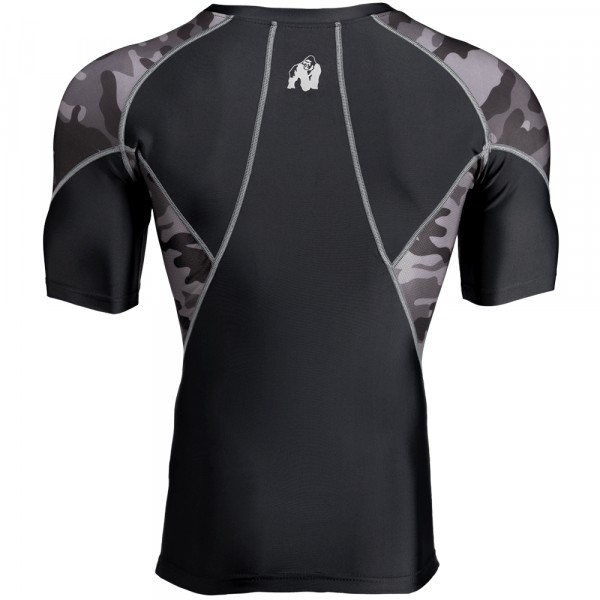 Футболка Cypress Rashguard Short Sleeves Black/Gray Camo