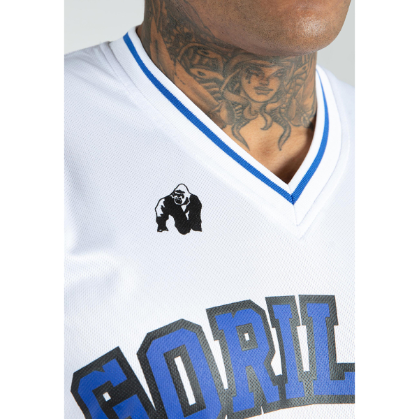 San Mateo T-Shirt  White/Blue