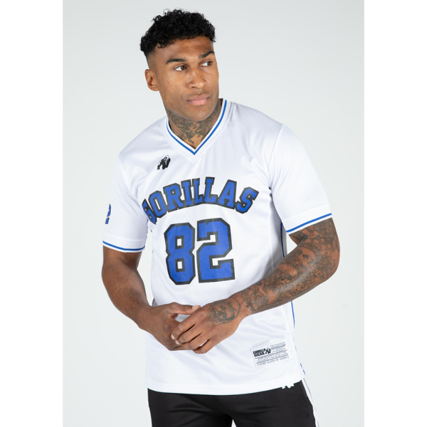 San Mateo T-Shirt  White/Blue