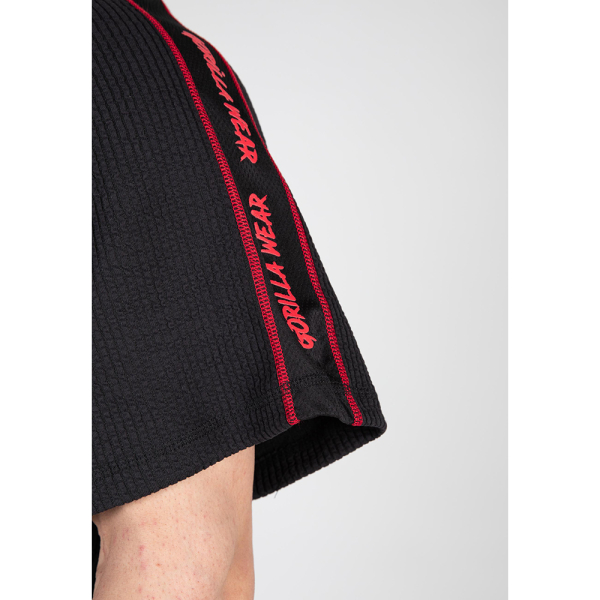Buffalo Old School Workout Top Black/Red