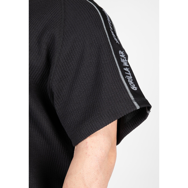 Buffalo Old School Workout Top Black/Gray