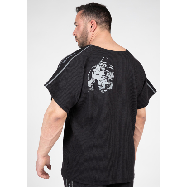 Buffalo Old School Workout Top Black/Gray