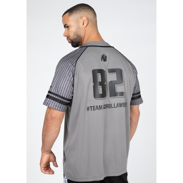 82 Baseball Jersey Gray