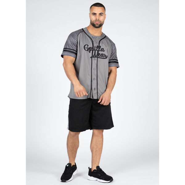 82 Baseball Jersey Gray