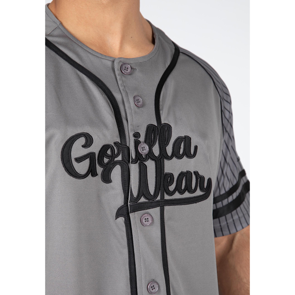 82 Baseball Jersey Gray