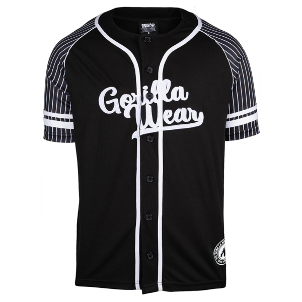 82 Baseball Jersey Black