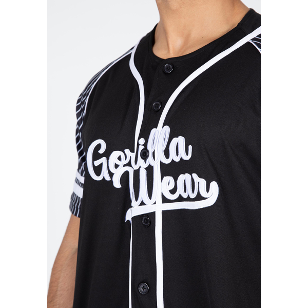 82 Baseball Jersey Black