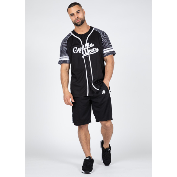 82 Baseball Jersey Black