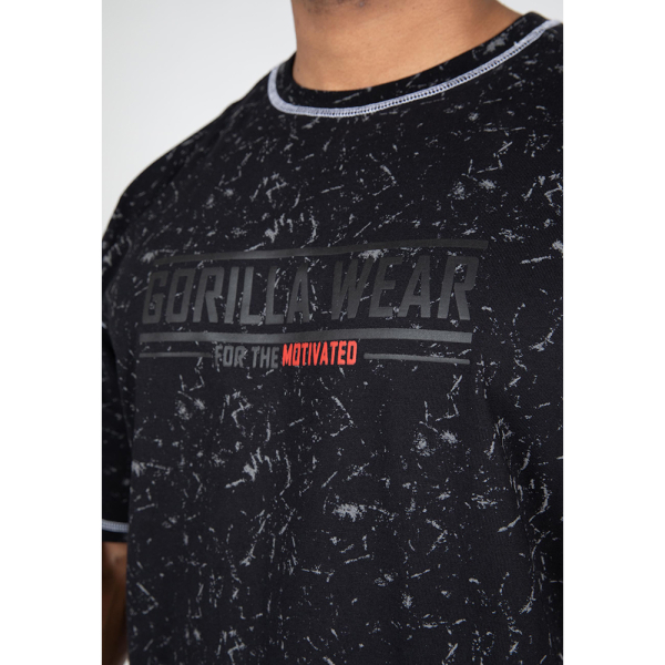 Saginaw Oversized T-Shirt Washed Black