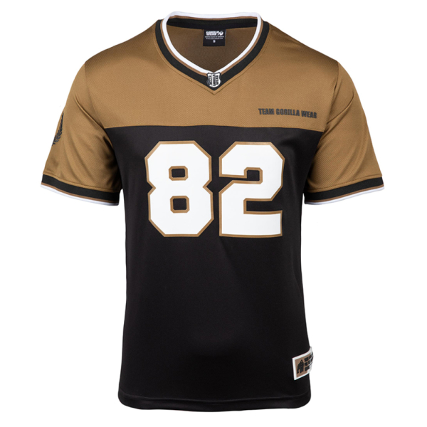 Trenton Football Jersey - Black/Gold