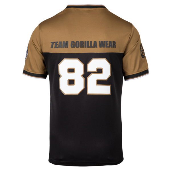 Trenton Football Jersey - Black/Gold