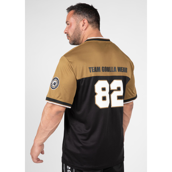 Trenton Football Jersey - Black/Gold