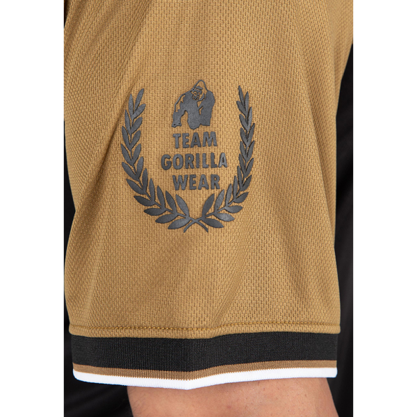 Trenton Football Jersey - Black/Gold