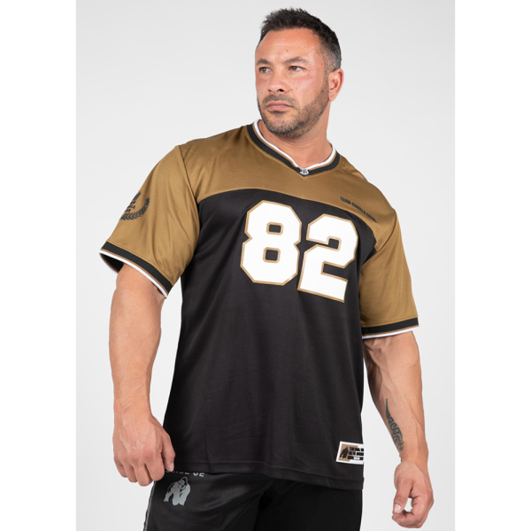 Trenton Football Jersey - Black/Gold