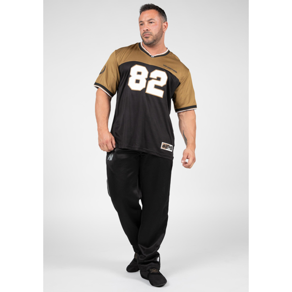 Trenton Football Jersey - Black/Gold