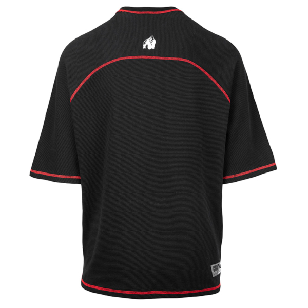 Finley Oversized T-Shirt Black/Red