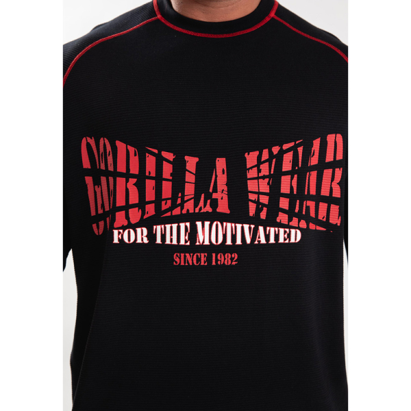 Finley Oversized T-Shirt Black/Red